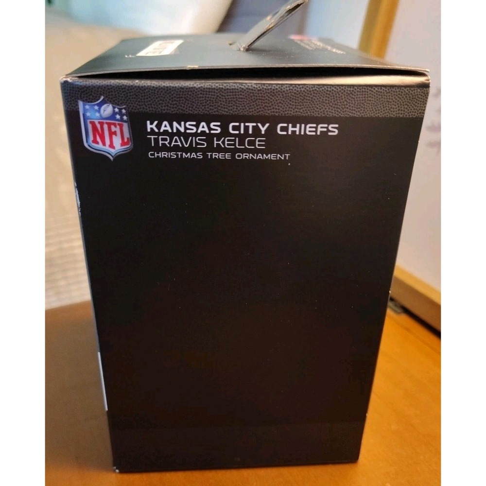 NEW Hallmark Wobbles Ornament Travis Kelce #87 Kansas City Chiefs NFLPA - Picture 10 of 12